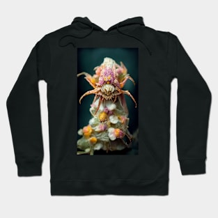 Floral Crab Spider Hoodie